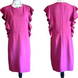 Donna Morgan Raspberry Size 12 Dress